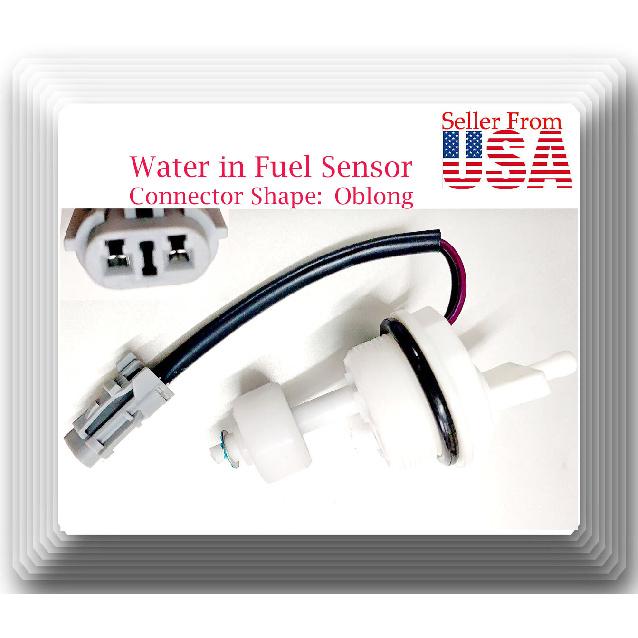 Water in Fuel Sensor Oblong Connector Fits:Chevroler GMC 1999-2016 6.6L 7.8L