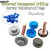 50pcs Outer Hexagonal Drill Self-tapping Screw Waterproof Cap Plastic Cap Self-drilling Screw Cap/color Steel Tile Screw Cap