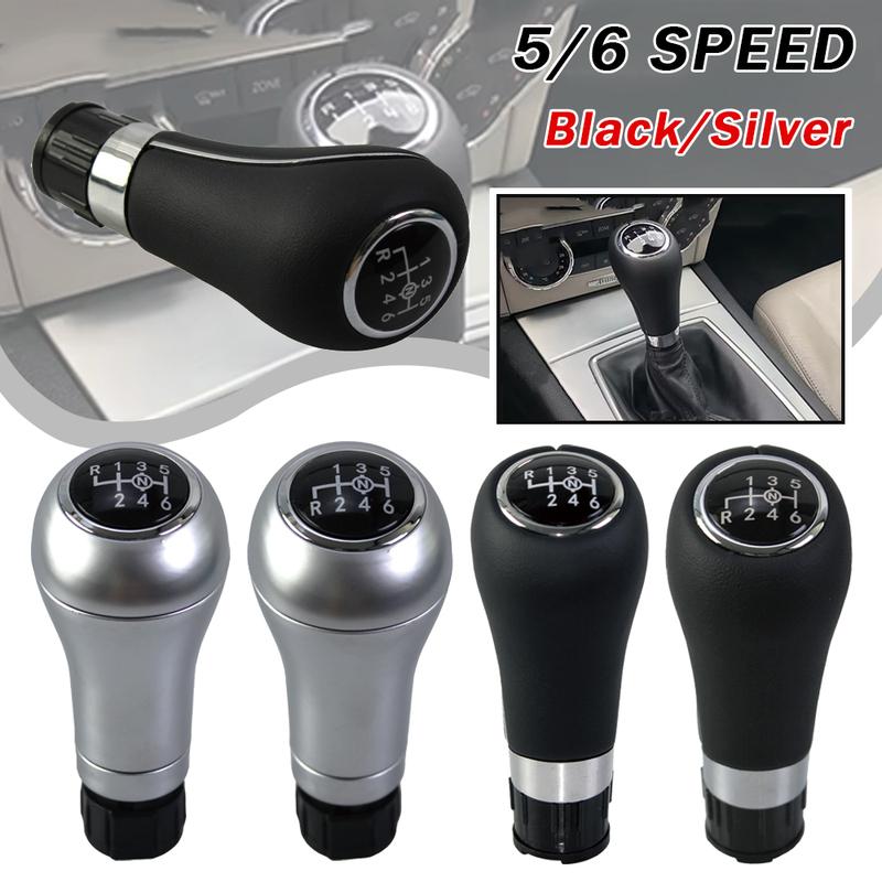 Manual 6 Speed Car Shift Gear Stick Knob For Mercedes/Benz W203 S203 CL203 W209 W204 C204 C63 C300 C250 W207 Gear Stick Knob