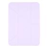 For iPad (2025)/10.9 (2022) Case Magnetic Dual Clasp PU TPU Acrylic Origami Stand Tablet Cover