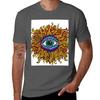 Psychedelic Sunflower  Just The Flower Tshirt Large Size Basic Casual Tshirt