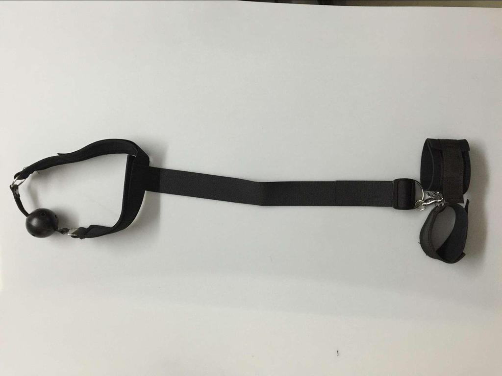 Adult Flirting Set: Erotic Products with Gag, Binding, Restraints, Handcuffs, and Sex Toys for Couples