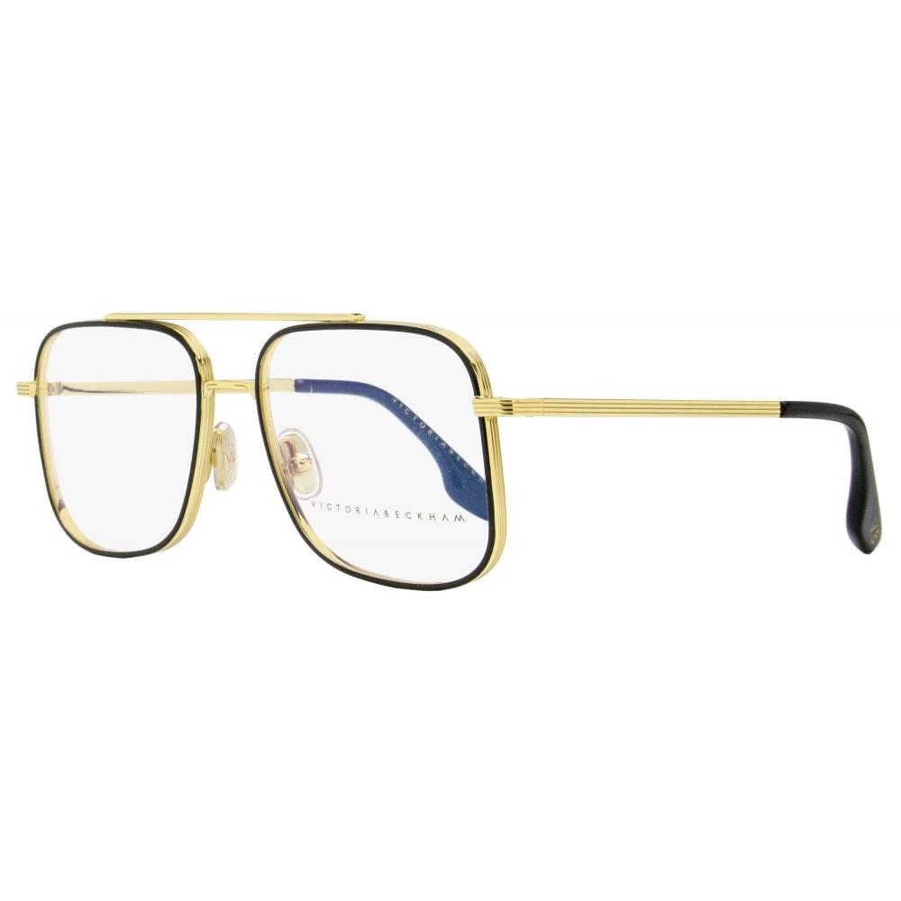 

Женские очки-навигаторы Victoria Beckham VB221 011 Золотые Черные 55 мм 011