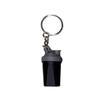 Shaker Cup Keychain Portable 3D Printed Workout Keychain with Metal Ring Bags Gym Backpack Pendant Mini Fitness Accessory