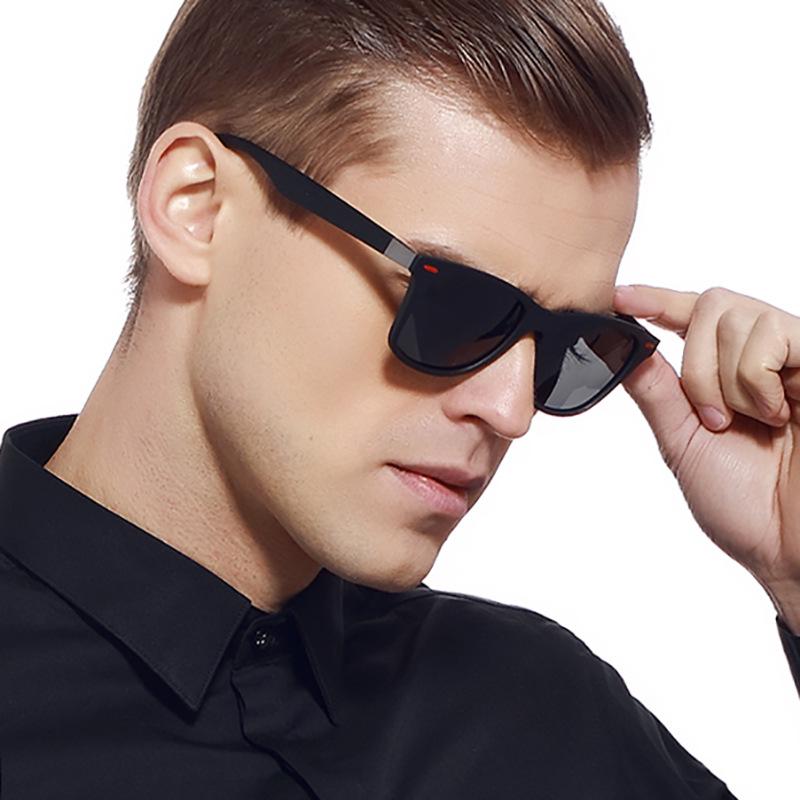 Classic Sports Retro Sunglasses Men's Outdoor Fashion Leisure Fishing Sunglasses UV Resistant UV400 Protection Driving Glasses