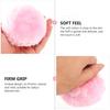 SMASOLO 3-Piece Baby Powder Puff, Large, Fluffy Powder Puff for Pug Hair, Pink, for Toddlers, Gentle On Skin, Lightweight, Body Powder, Versatile