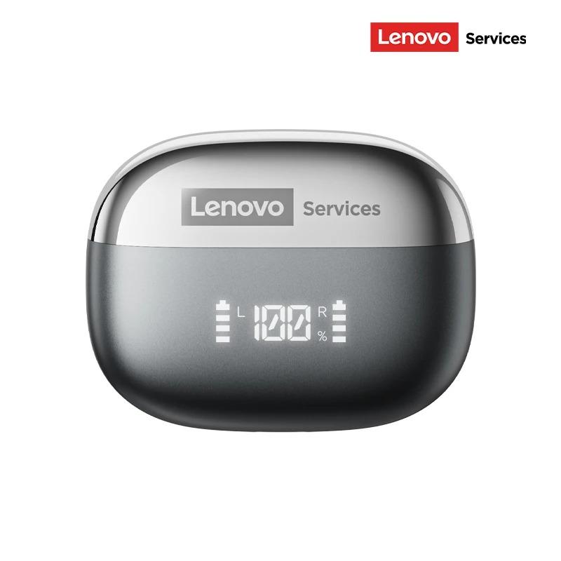Original Lenovo RS119Pro OWS Ohrklemme Kabellose Kopfhörer Bluetooth 6.0 Komfort Ultra Offen Gaming Sport Kopfhörer LED Digitales Leistungsdisplay Neu grau