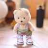 Doll Pendant Bear Doll Hanging Decoration Keychain Bag Charm Soft Plush Toy Schoolbag Suitcase Doll Ornament