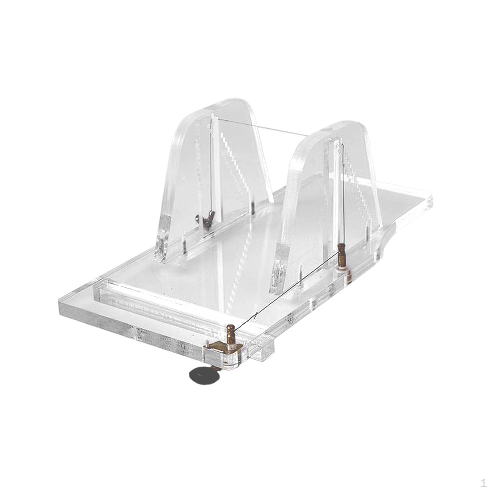 

Слайсер для мыла в брусках, слайсер для батонов, удобный регулируемый инструмент для резки, многоцелевой для торта, свечей