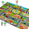 Grenzüberschreitende Kinder-Spielzeug-Parkplatzkarte mit Verkehrsautos - Englische Ausgabe