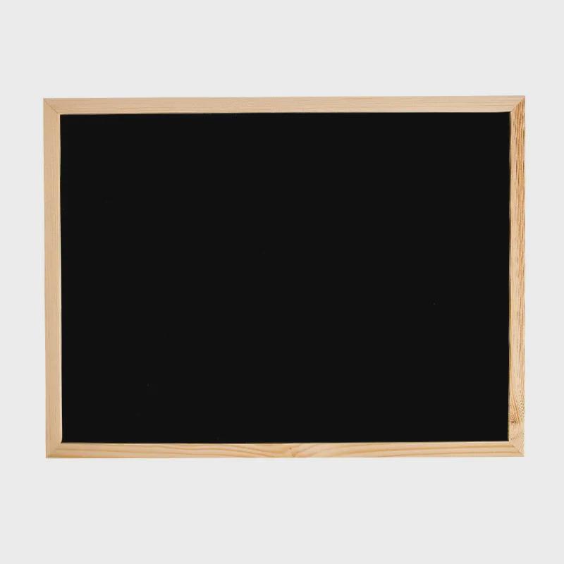 Hanging Wooden Frame Blackboard Menu Display for Coffee Shop or Restaurant
