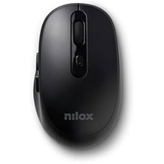 Souris - Nilox NXMOWI4001 - Couleur Noire - Dimensions 17,15 x 12,56 x 8,91 cm - Type Périphérique