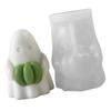Halloween Ghost Candle Mold for Candle Soap Home Decoration Multipurpose Ghostly Pumpkin Silicone Mould For Epoxy Resin