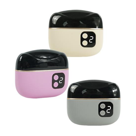Automatic Electric Nail Clipper 2-In-1 Baby Nail Trimmer with LED Light Kids Adults Seniors Manicure File Fingernail Cutter Polisher Grinder