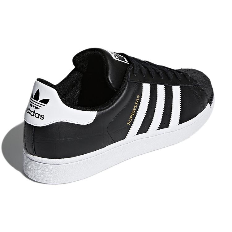 Adidas Originals Superstar Low Top Sneakers Black AC8557