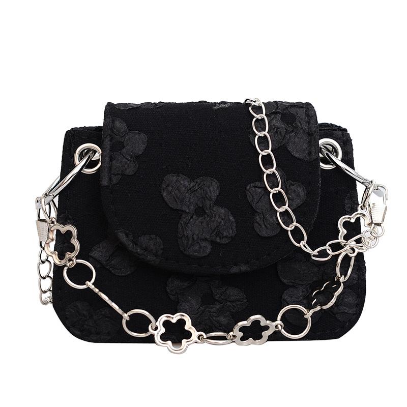 Niche design mini bag women's new small fresh three-dimensional printing chain bag fashionable trendy shoulder messenger bag