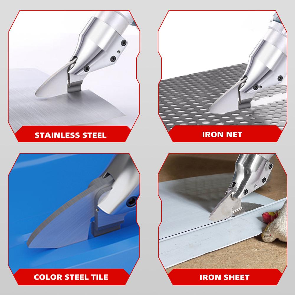 ONEVAN 880NM Brushless Electric Iron Scissors Cordless Iron Steel Scissors Sheet Metal Cutter Power Tool For Makita 18V Battery Pin