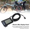 Electric Bike LCD Display Waterproof Compact Light Weight Electric Scooter Display Panel 24V 36V 48V 60V