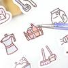 1PC Cute Bubble Frame Series Die Cut Decorative Stationery Stickers Creative Handbook DIY Handmade Scrapbook Aesthetic Supplies
