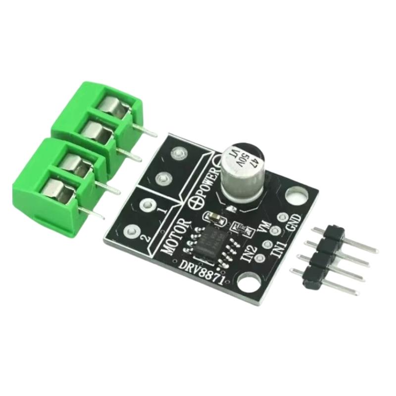 

DRV8871 Motor Controller Board Thermal Management System Suitable for Automation Systems Robotics Low Power Consumption 1