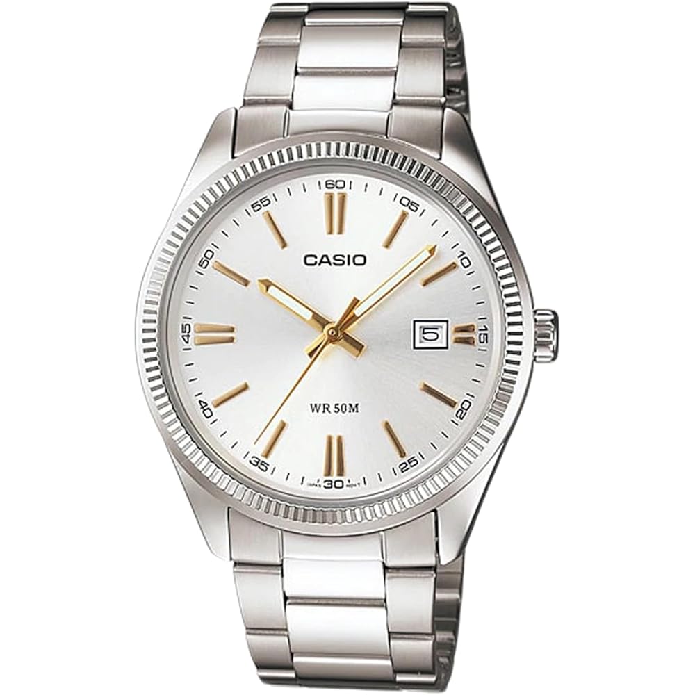 [Casio] Casio Watch MTP-1302D-7A2VDF Standard Silver-Tone Steel Bracelet and Dial Men s [Parallel Import]