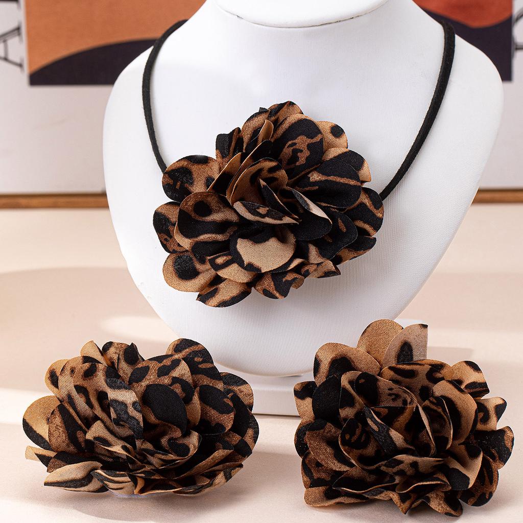 Fashion Necklace Earrings For Women Ladies