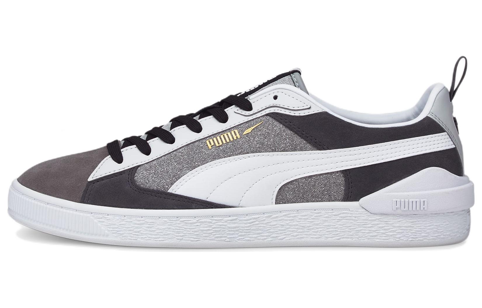 Puma Suede Black White 383895-01 36