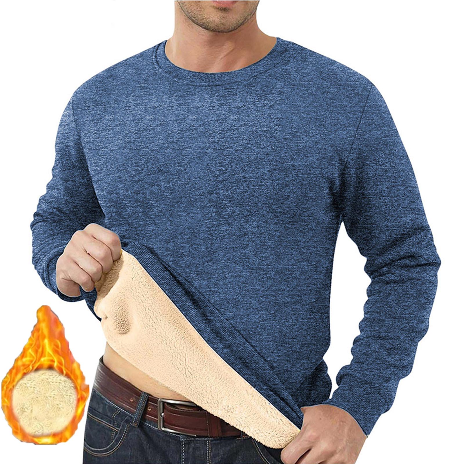 

Men Sweatshirt Christmas Shirt Long Sleeve Funny Holdiay Crewneck Xmas Tops XL