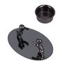 Candlestick Holder Stainless Steel Candle Holder Romantic Candle Stand Candlestick Ornament for