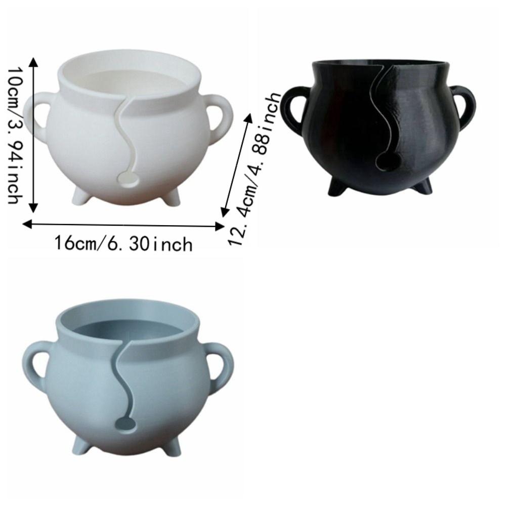 Plastic 3D Printing Yarn Bowl Anti-Tangle Portable Crochet Organizer DIY Sturdy Yarn Dispenser Crocheting Work