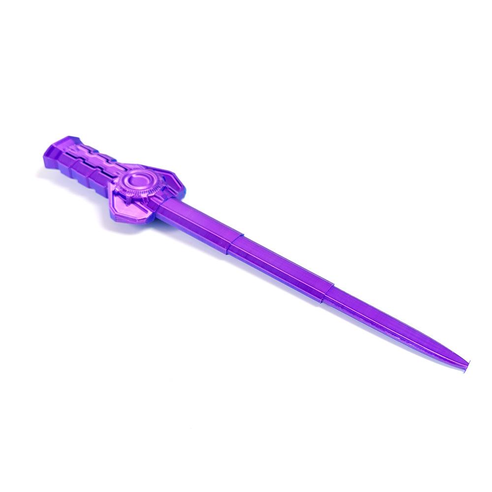 3D Mecha Retractable Sword - Colorful Decompression Toy Simulation Small 10*5.5*2cm