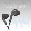 ELECOM Stereo Driver Black EHP-F10IABK In-Ear Earphones, 3.5mm Diameter, 13.6mm Diameter,
