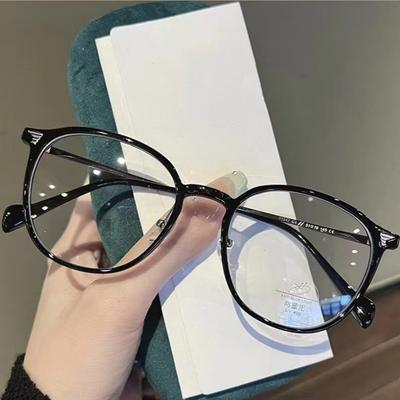 Vintage Oversized Frame Short Sight Eyewear Women Men Luxury ForMyopia Glasses Prescription Near Sight Computer Eyeglasses