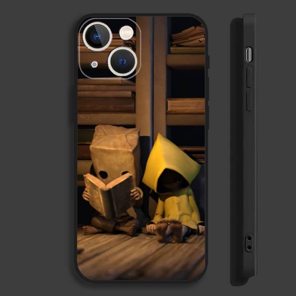 

Game Little Nightmares Phone Case For iPhone 16,15,14,13,12,11,Pro,Max,Plus,Mini,X,XS,XR,8,7,6,S,SE Soft Black Case iPhone16plus