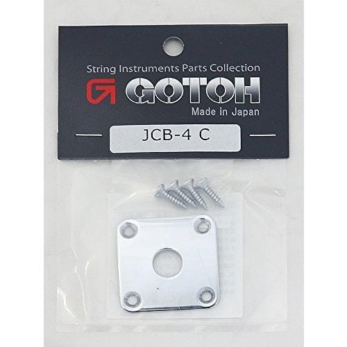 GOTOH Jack Plate, Square, Chrome (PJCB-4C) JCB-4C