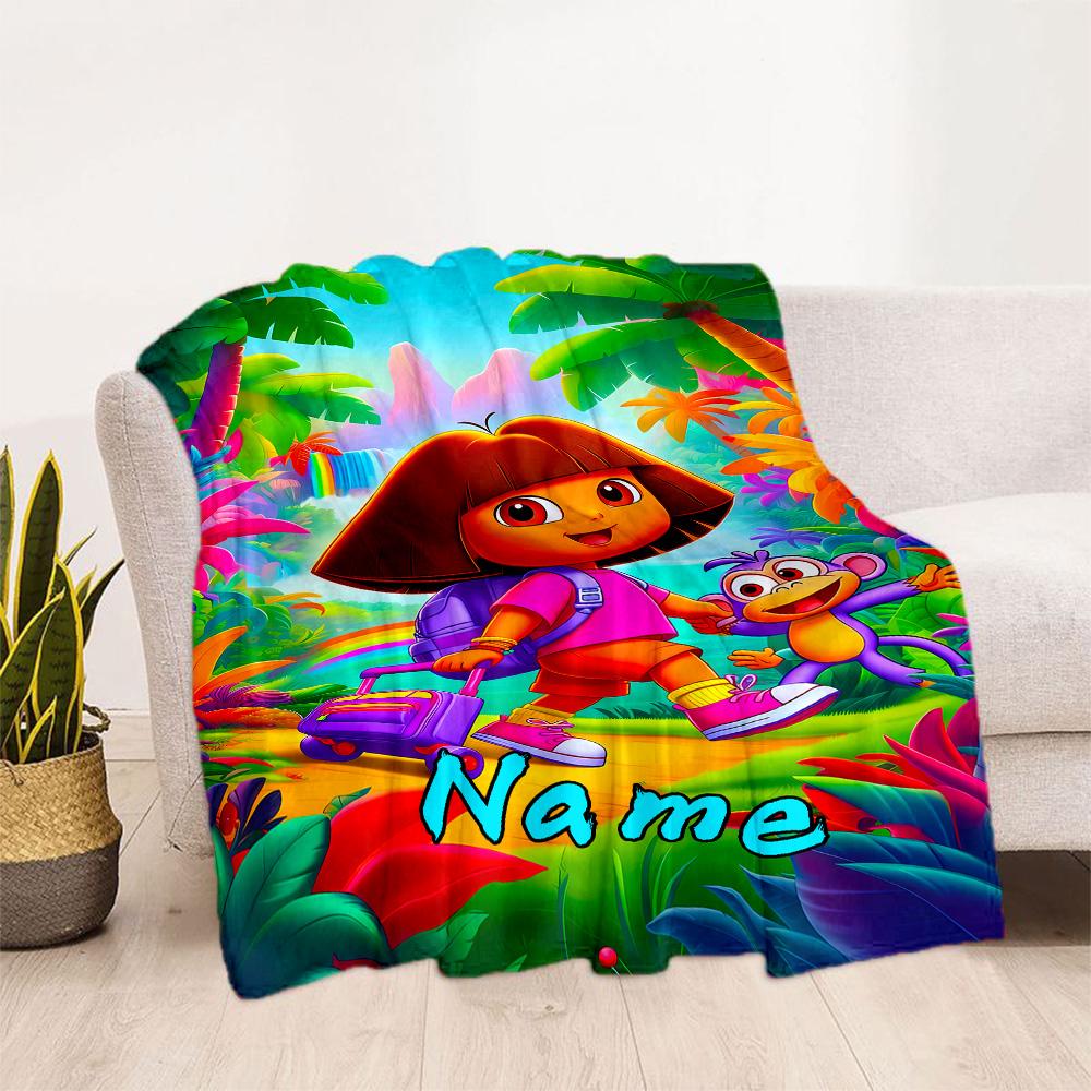 Journey Through Jungle Blanket Comfortable Great for Livingroom Picnics Seaside All-Season Use Modern Style Birthday Christmas Gift Blanket