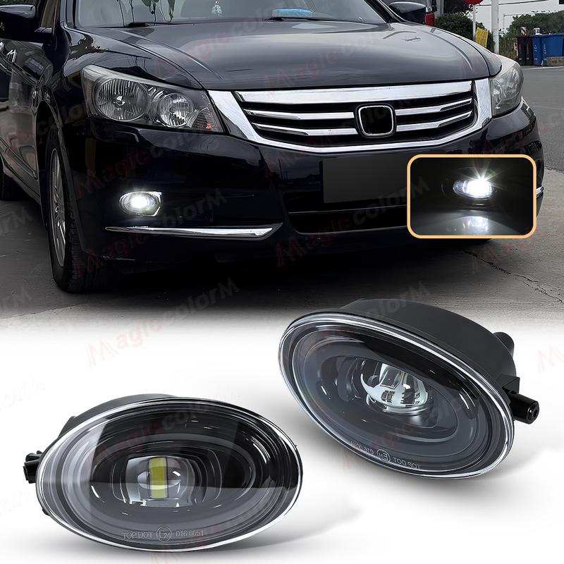 2 Pezzi Lampade Nebbiogeni LED Per Honda Accord 2008 2009 2010 2011 2012 2013 Per Civic 2009-2015 Per JAZZ FIT 2012-2014 Accessori Auto 12V