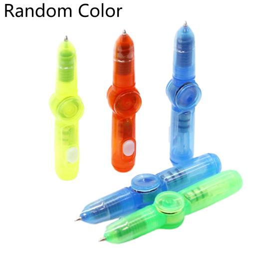 

Шариковая ручка с гироскопом и подсветкой, подарок для снятия стресса, детские школьные канцелярские принадлежности