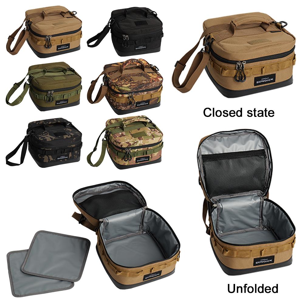 Outdoor Cooler Bag 900D Cloth Large Picnic Ice Bag Waterproof Camping Travel Organizer for Camping BBQ Family Outdoor Activities