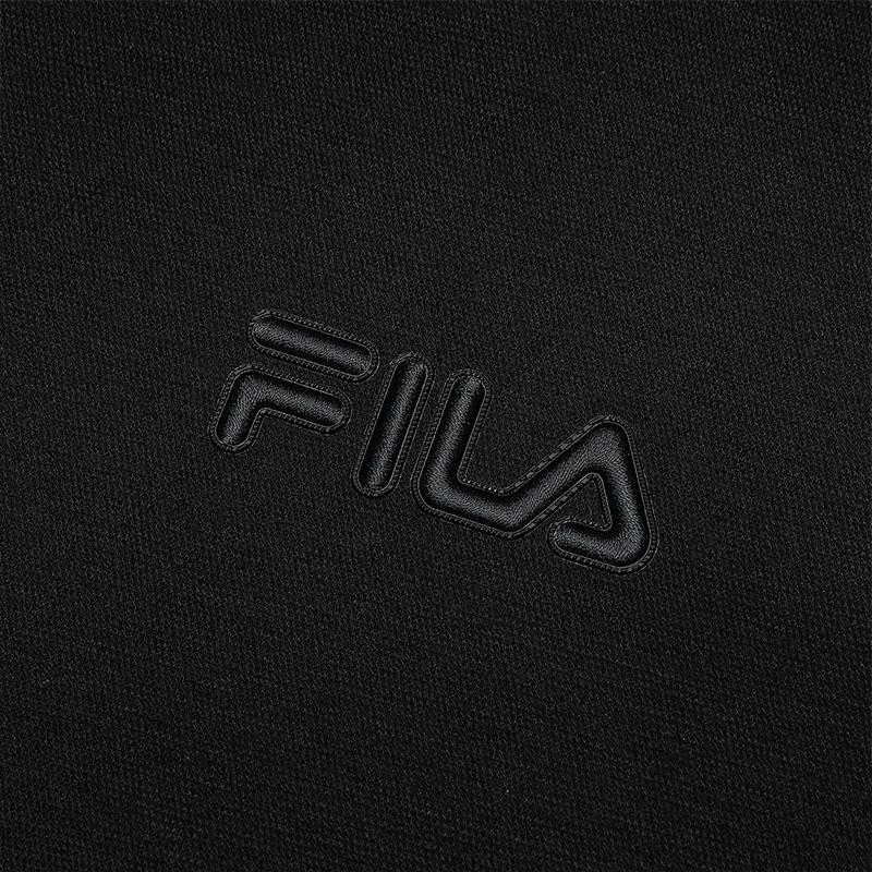 Fila Versatile Casual Short Sleeve Polo Shirt Men Tops Black F11M518104FBK