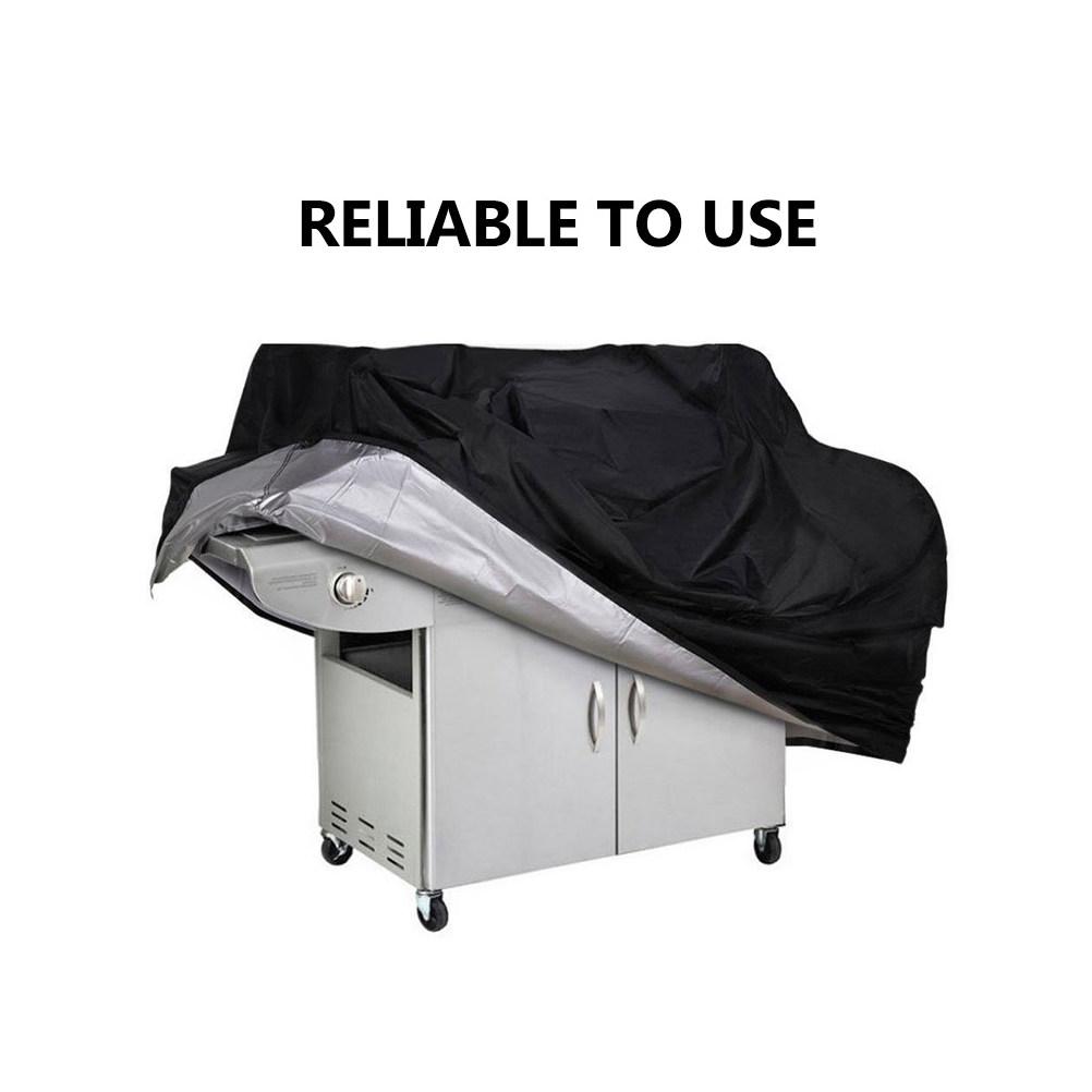Bbq Grill Cover Heavy Duty Waterproof Oxford Cloth Outdoor Patio Protective Barbecue Smoker Cover 170x61x117cm