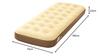 FIELDOOR Air Bed, Single Size (approx.) Width 74cm X Depth 185cm X Thickness 23cm, Beige X Brown