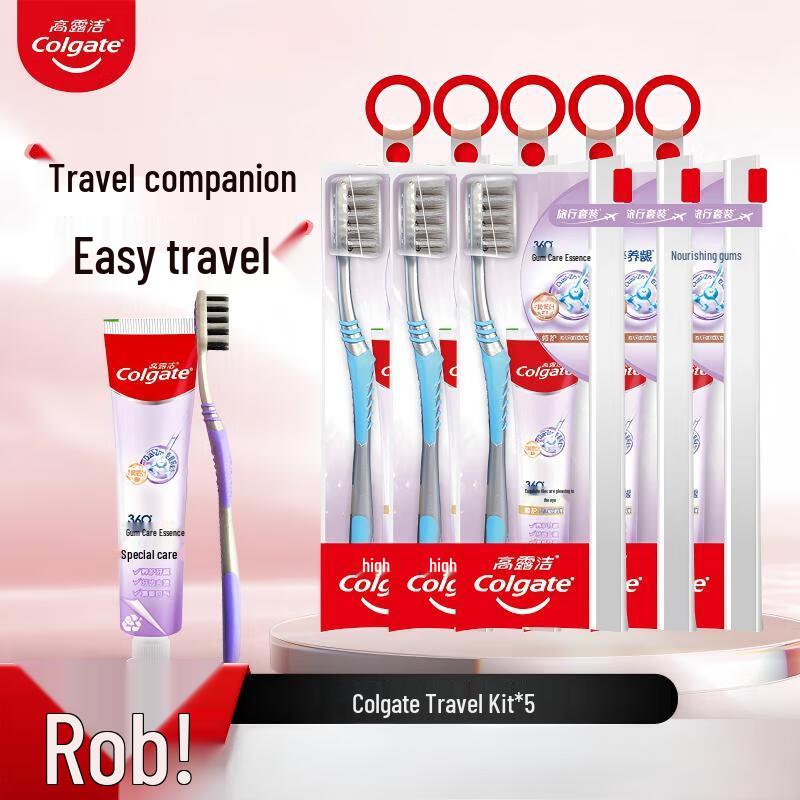 Colgate Travel Toothpaste & Toothbrush Set