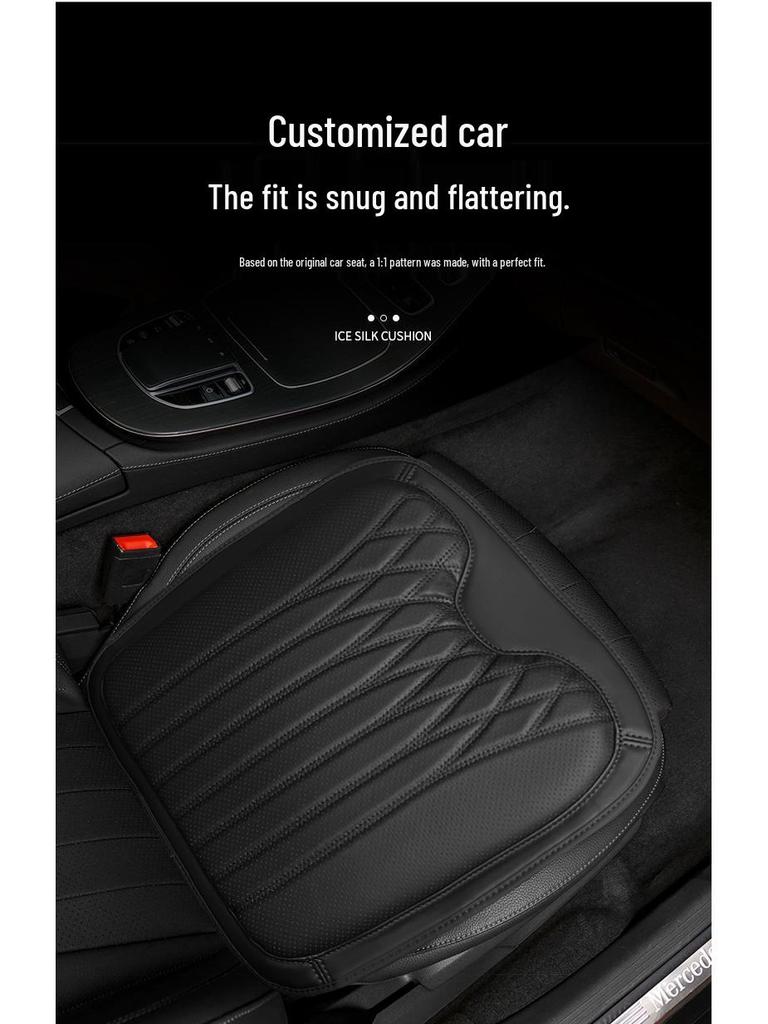 All-Season Nappa Leather Car Seat Cushions & Lumbar Supports for Buick Models: Verano, Encore, Regal, GL8, Velite 6, LaCrosse, and E5.