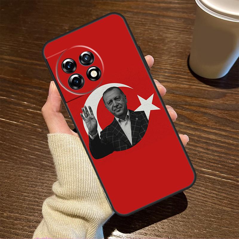 Turkey Recep Tayyip Erdogan Case For OnePlus 13T 10T 8T 10R 13R 15 R 13 12 11 9 10 Pro Nord CE 5 2 3 4 Lite N20 N30 Cover