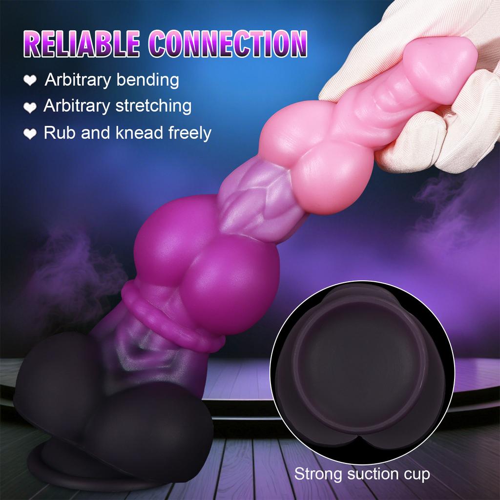Huge Silicone Dildo Butt Plug Stretching Tool Realistic Big Dick Adult Sex Toy Fisting