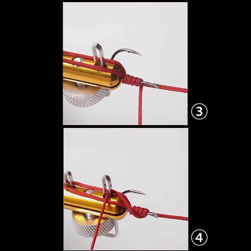 Fast Fishing Knot Tying Tool Double-Headed Knot Tyer Fishing Line Winder