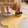Silicone Bone-Shaped Non-Slip Pet Feeding Mat