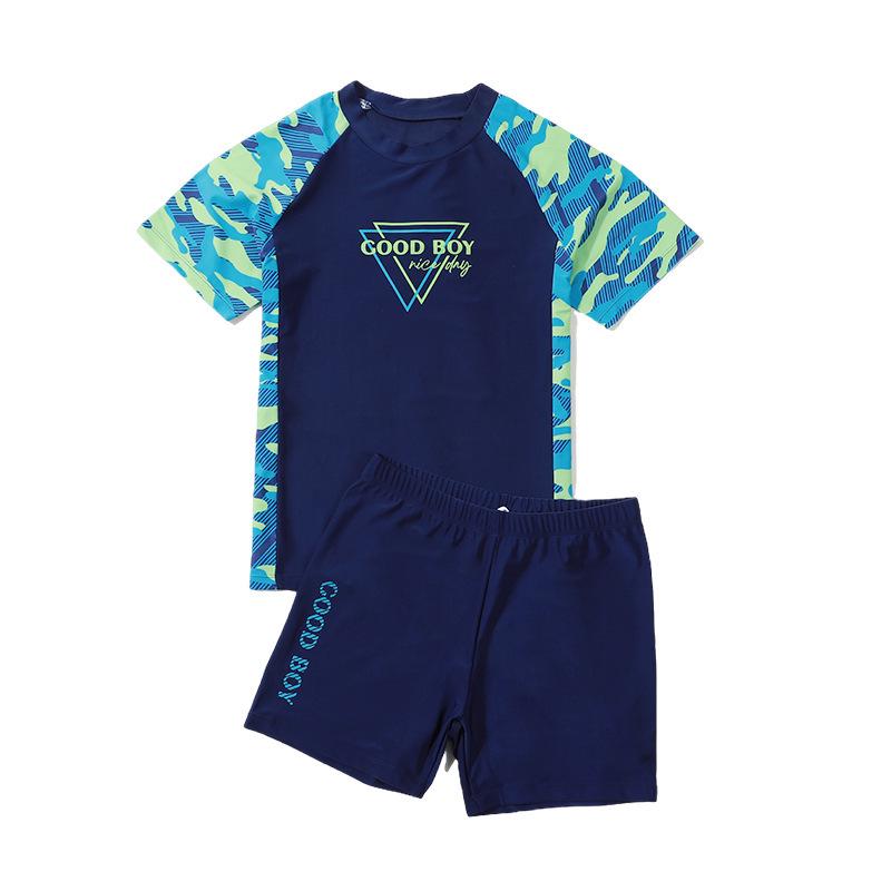 2025 Plus Size Teen Kids Extra Wide Swimwear - Quick Dry & Sun Protection