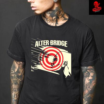 Men's and Women's T-shirts Alter Bridge Metal Rock Band Unisex Heavy Cotton